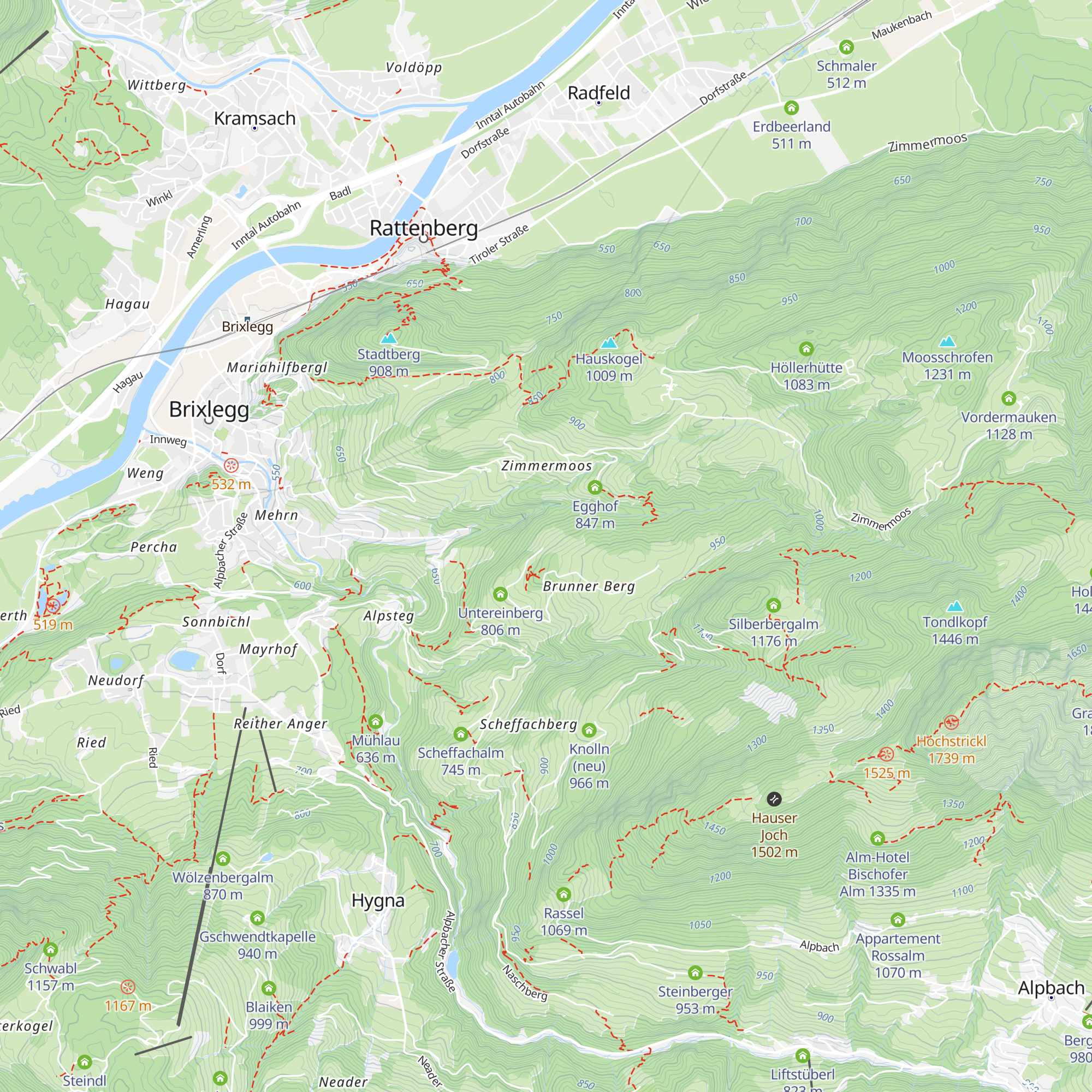 Leitnhof map
