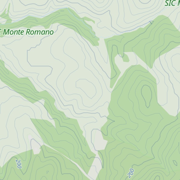 Map of Poggio Vallicelle