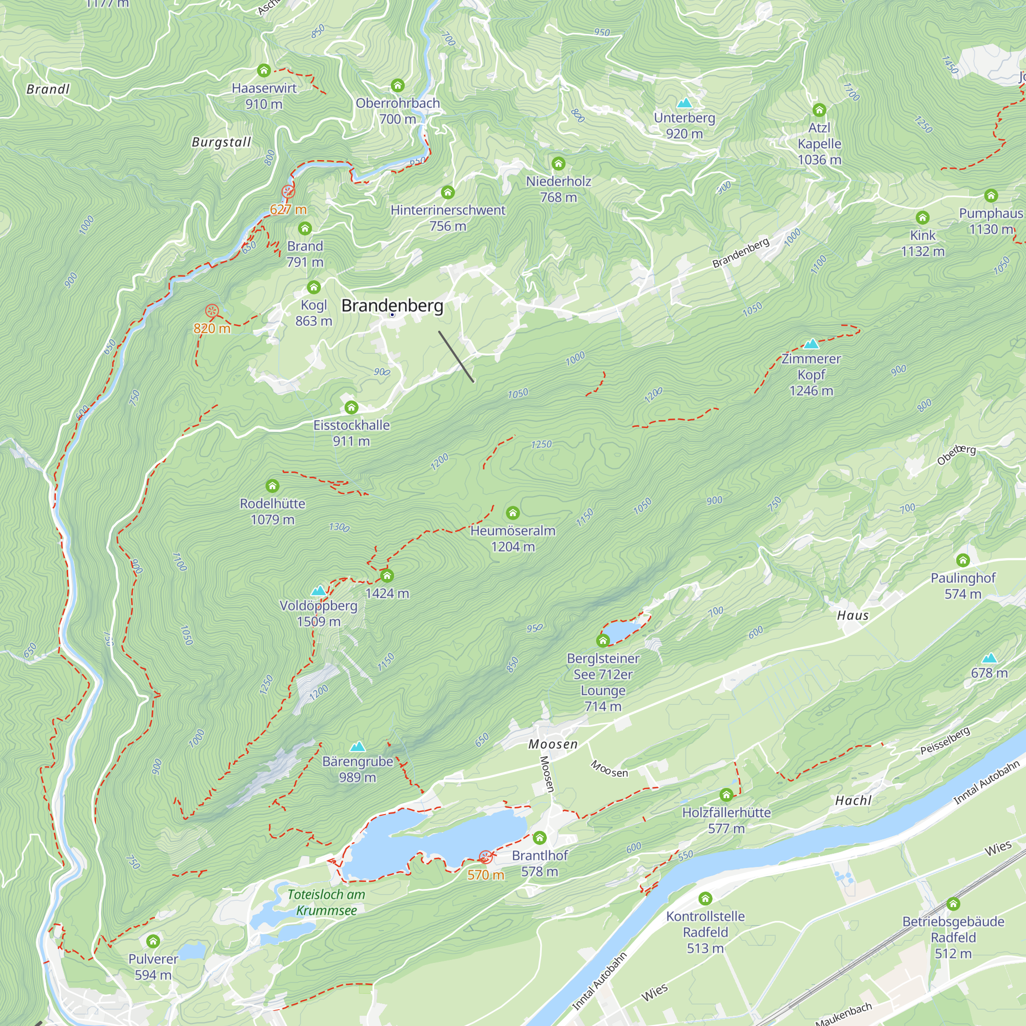 Heumöseralm map