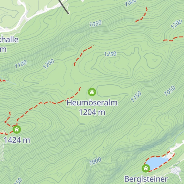 Map of Heumöseralm