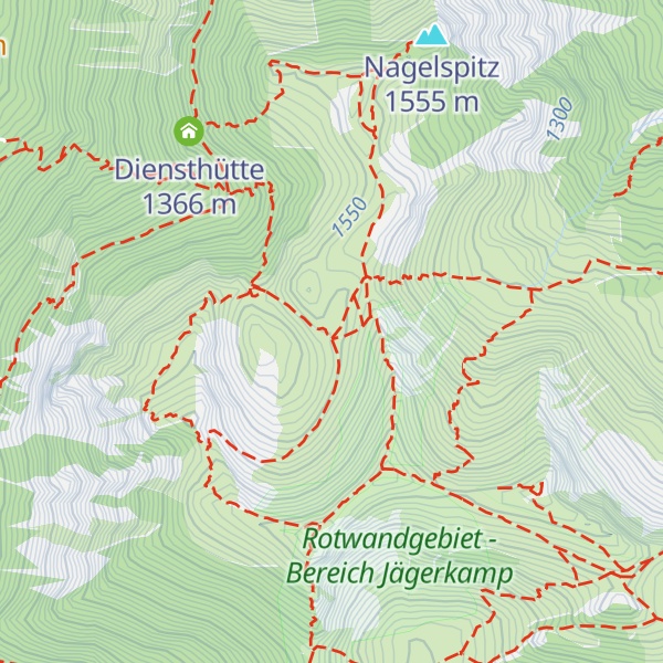 Map of Jägerbauernalm