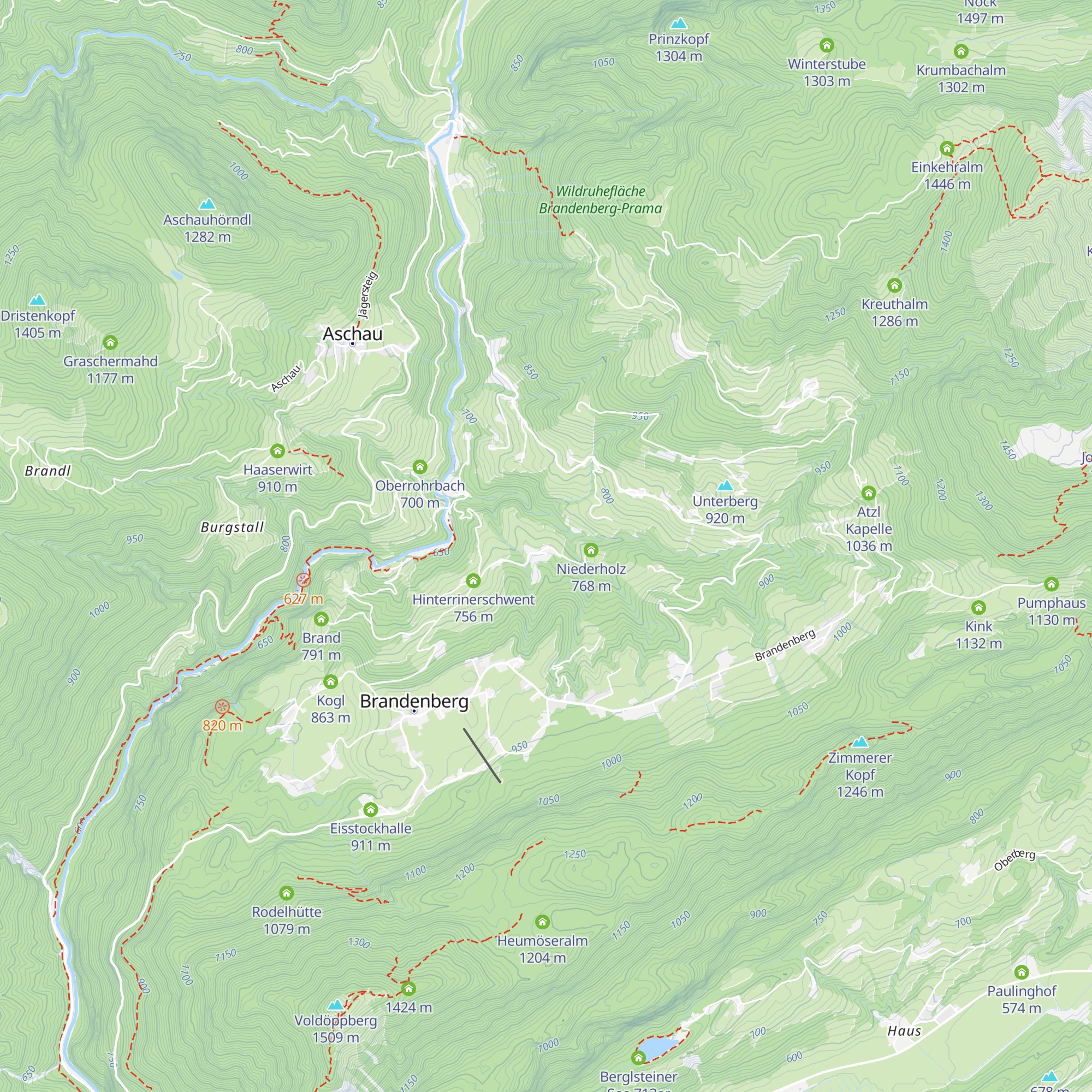 Hochhaus map