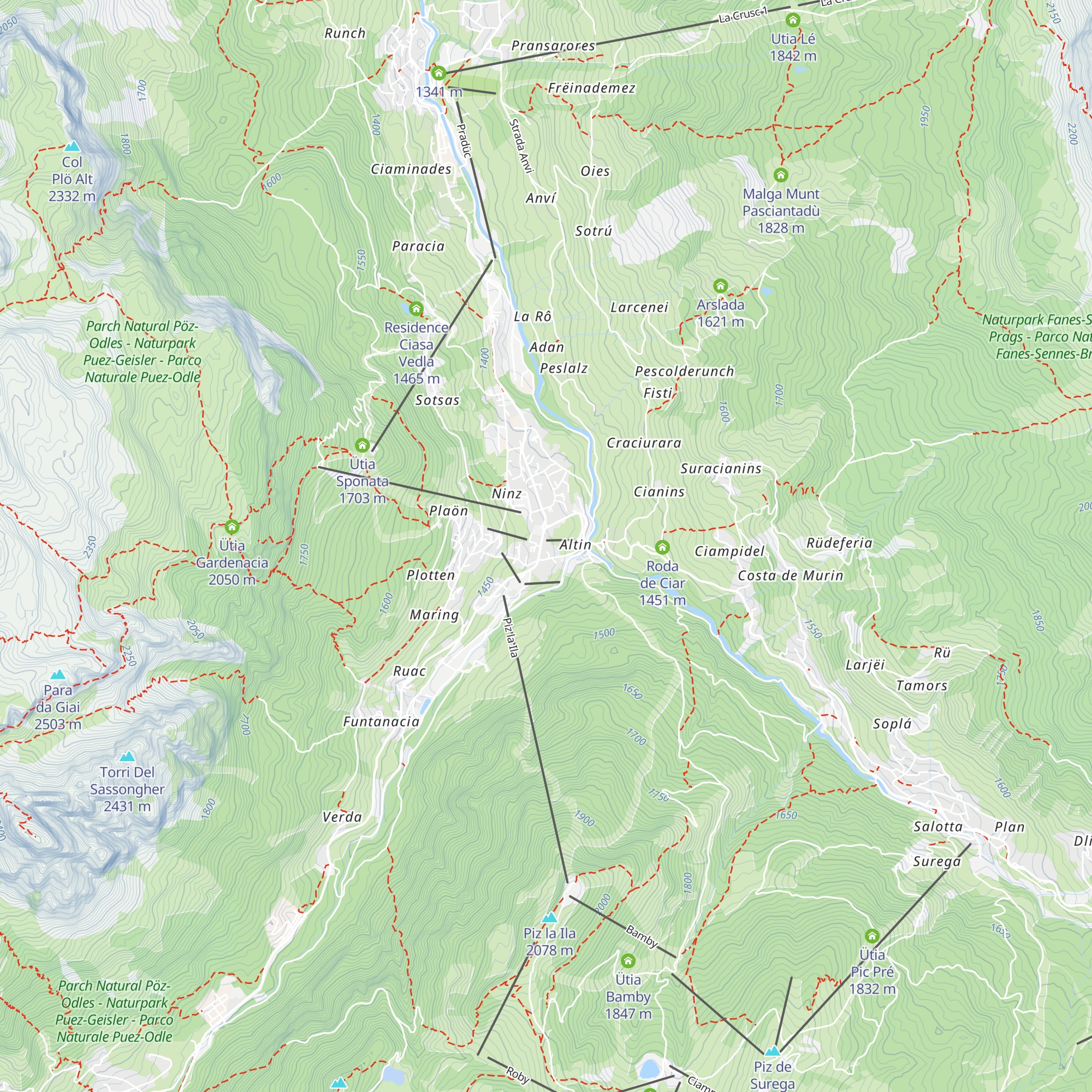 Glam's map