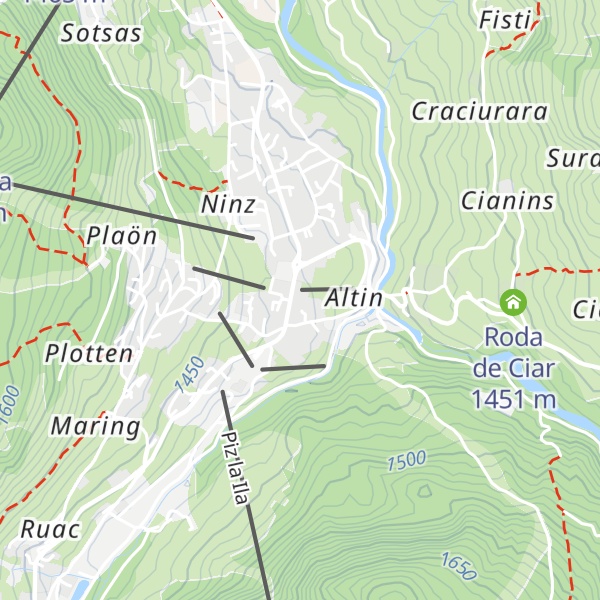 Map of Glam's