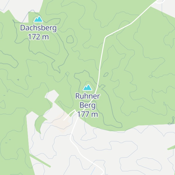 Map of Ruhner Berg
