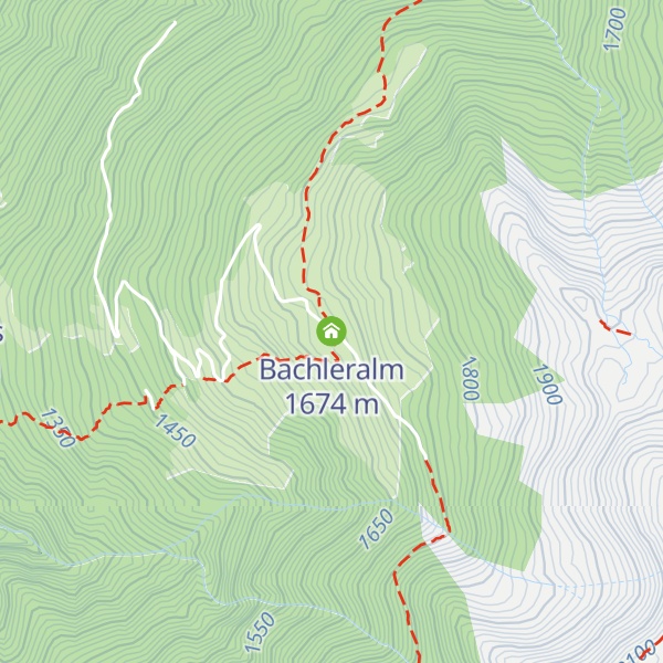 Map of Bachleralm
