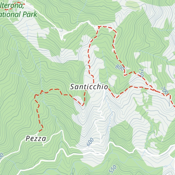 Map of Rifugio Cà Santicchio