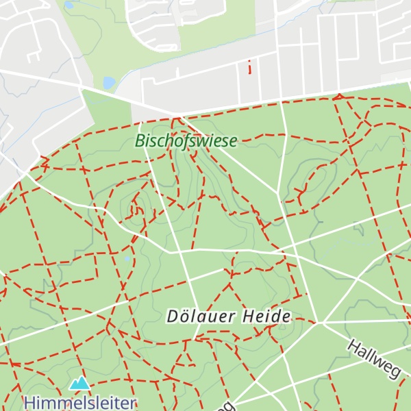 Map of Langer Berg