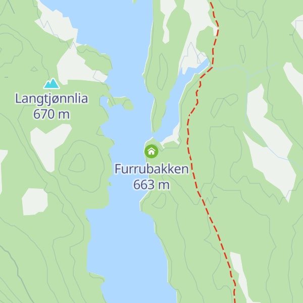 Map of Furrubakken
