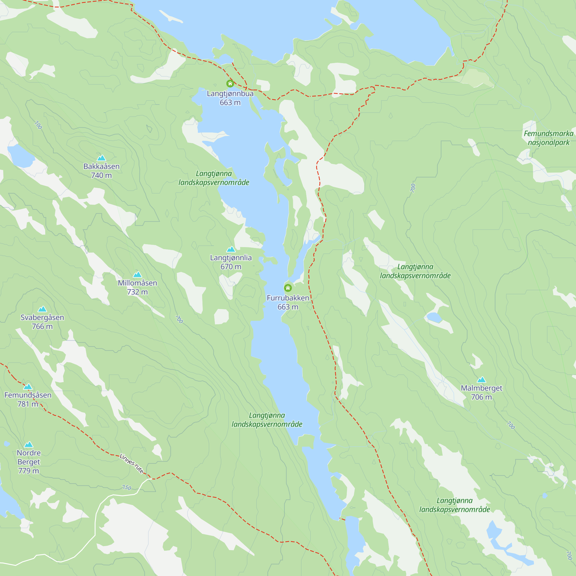 Furrubakken map