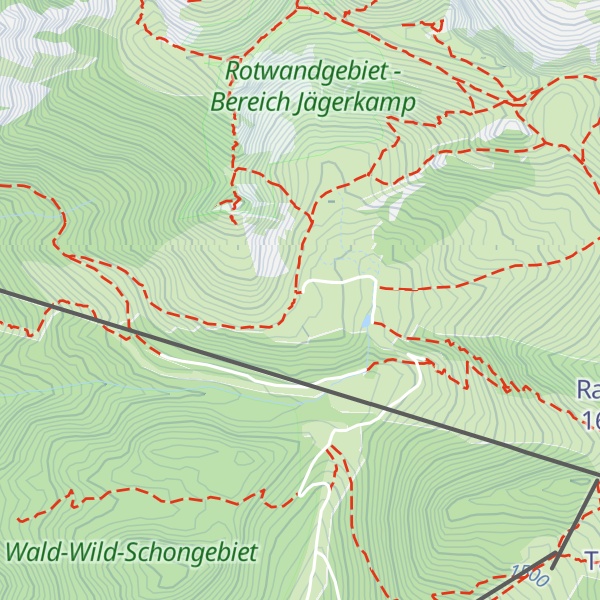 Map of Schönfeldhütte
