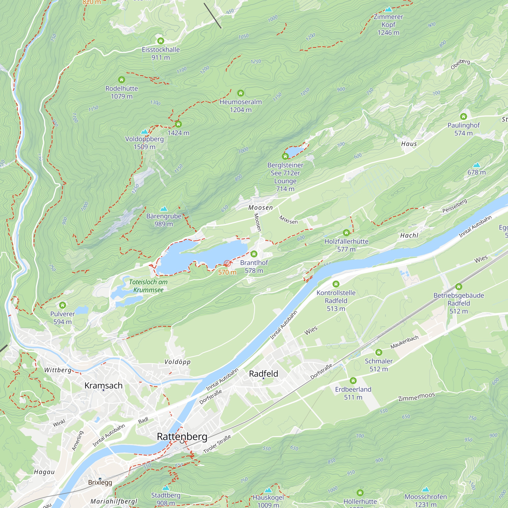 Brantlhof map