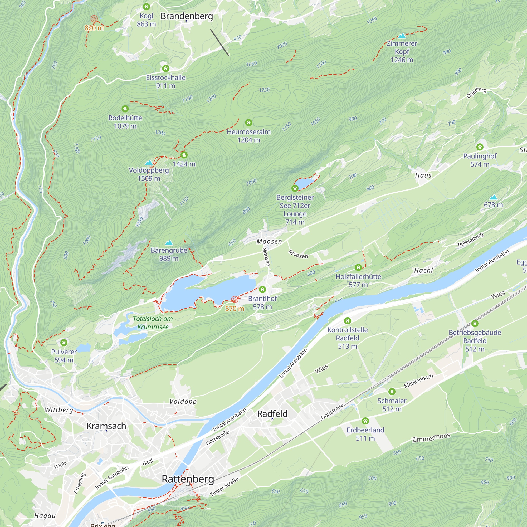 Haflingerhof map
