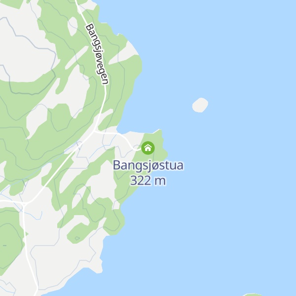 Map of Bangsjøstua