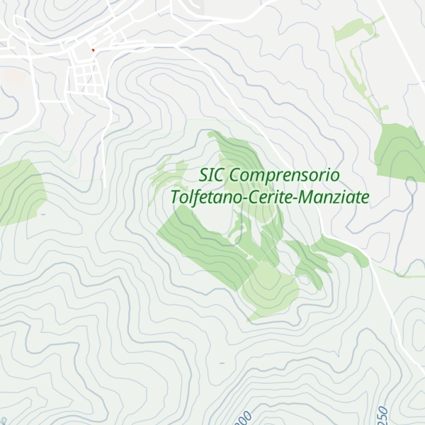Map of Poggio della Rotonda