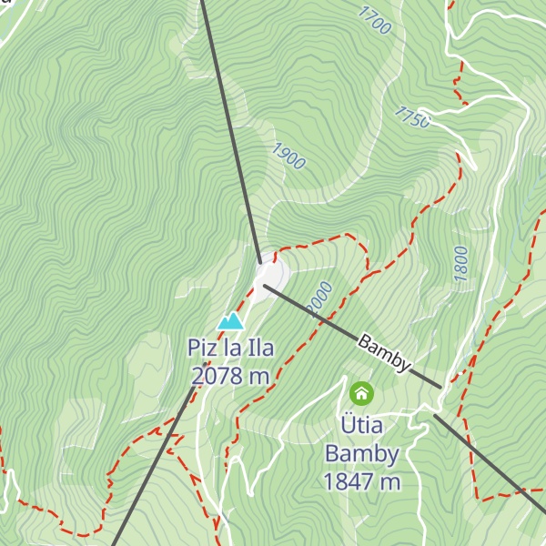Map of Club Moritzino