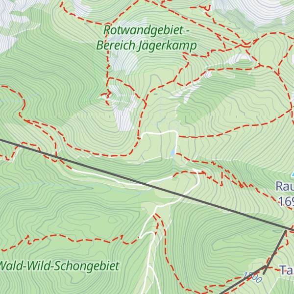 Map of Unterrißhütte