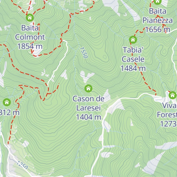Map of Cason de Laresei