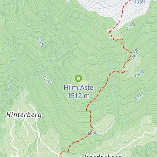Map of Hilm-Aste