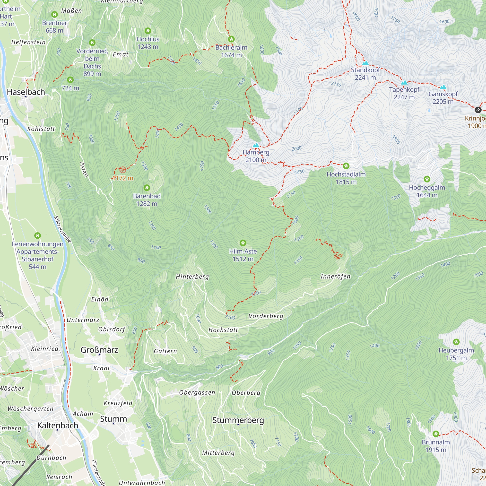 Hilm-Aste map