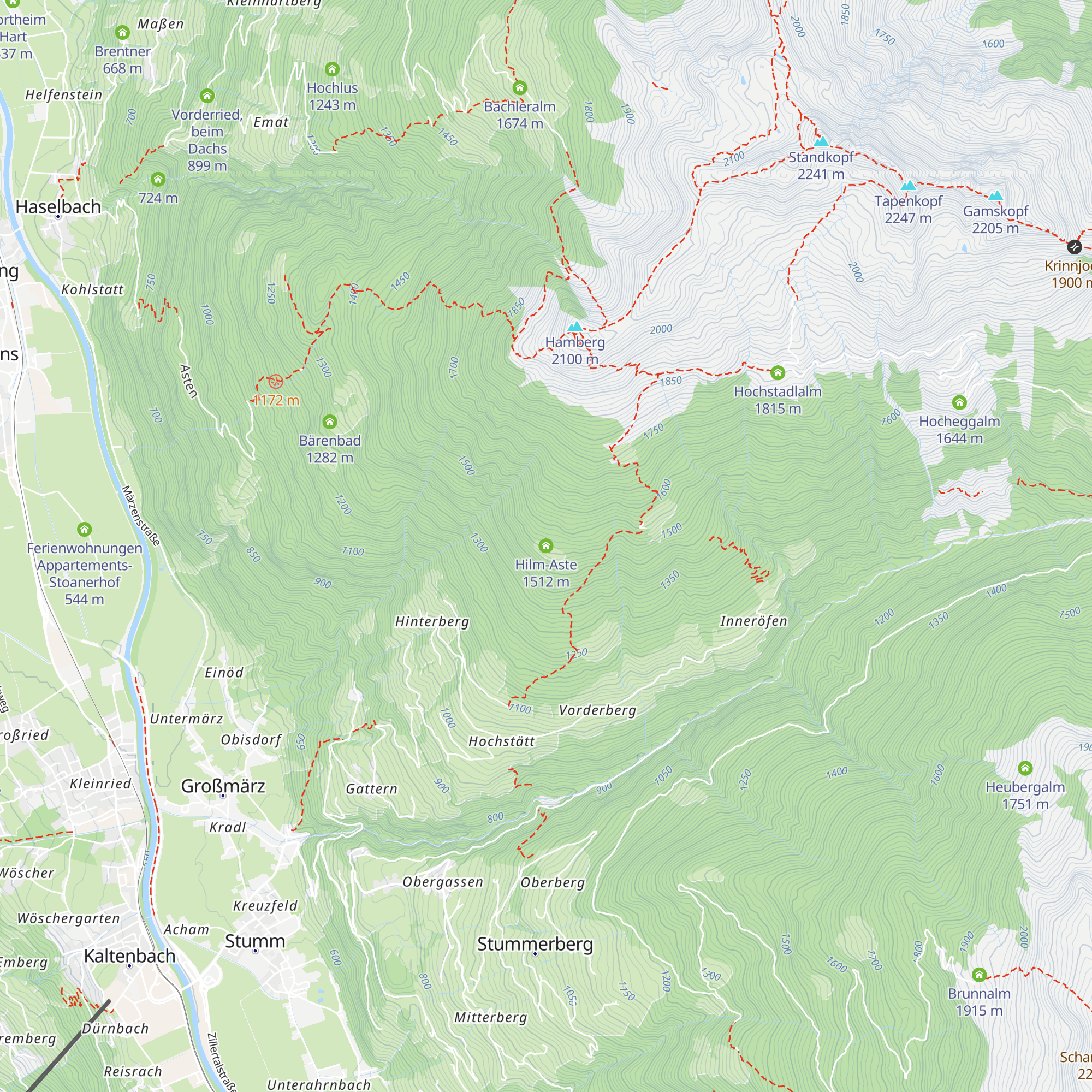 Hilm-Aste map