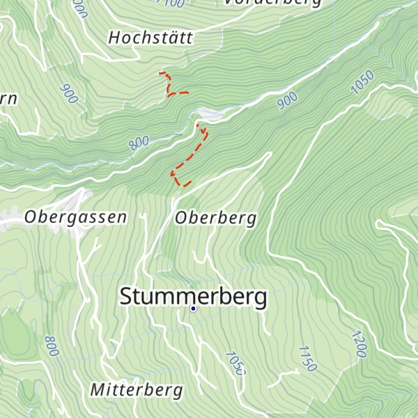 Map of Tannen - Alm