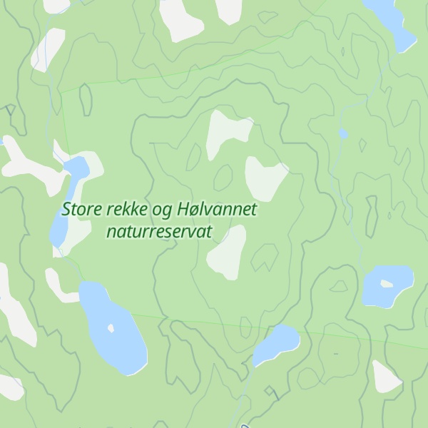 Map of Røvasshøgda