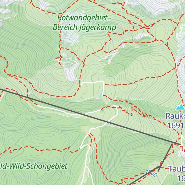 Map of Untere Schönfeldalm