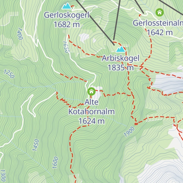 Map of Alte Kotahornalm