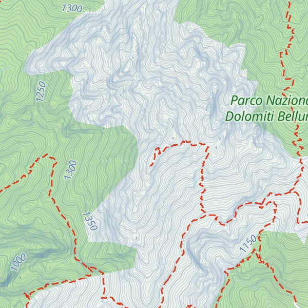 Map of Monte San Mauro