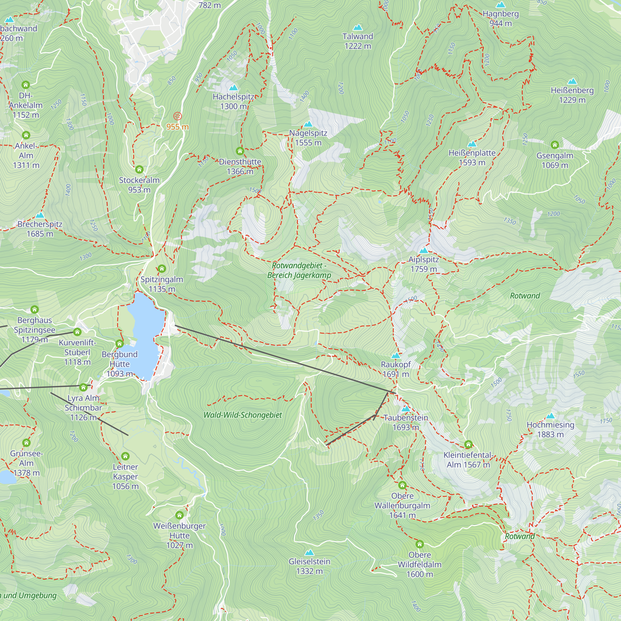 Skiclubhütte map