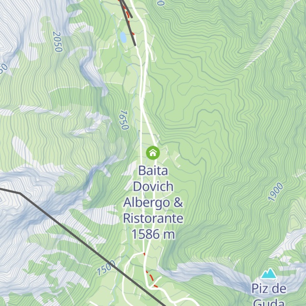 Map of Baita Dovich Albergo & Ristorante