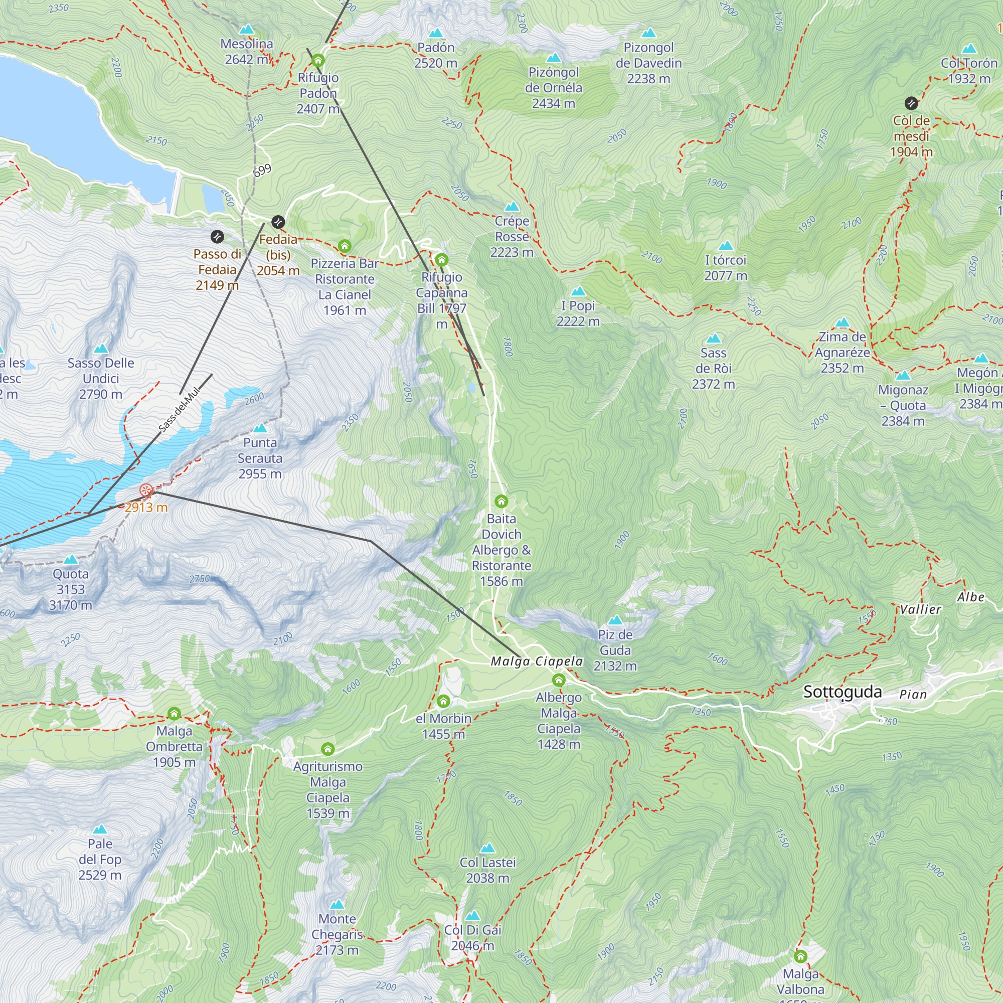 Baita Dovich Albergo & Ristorante map