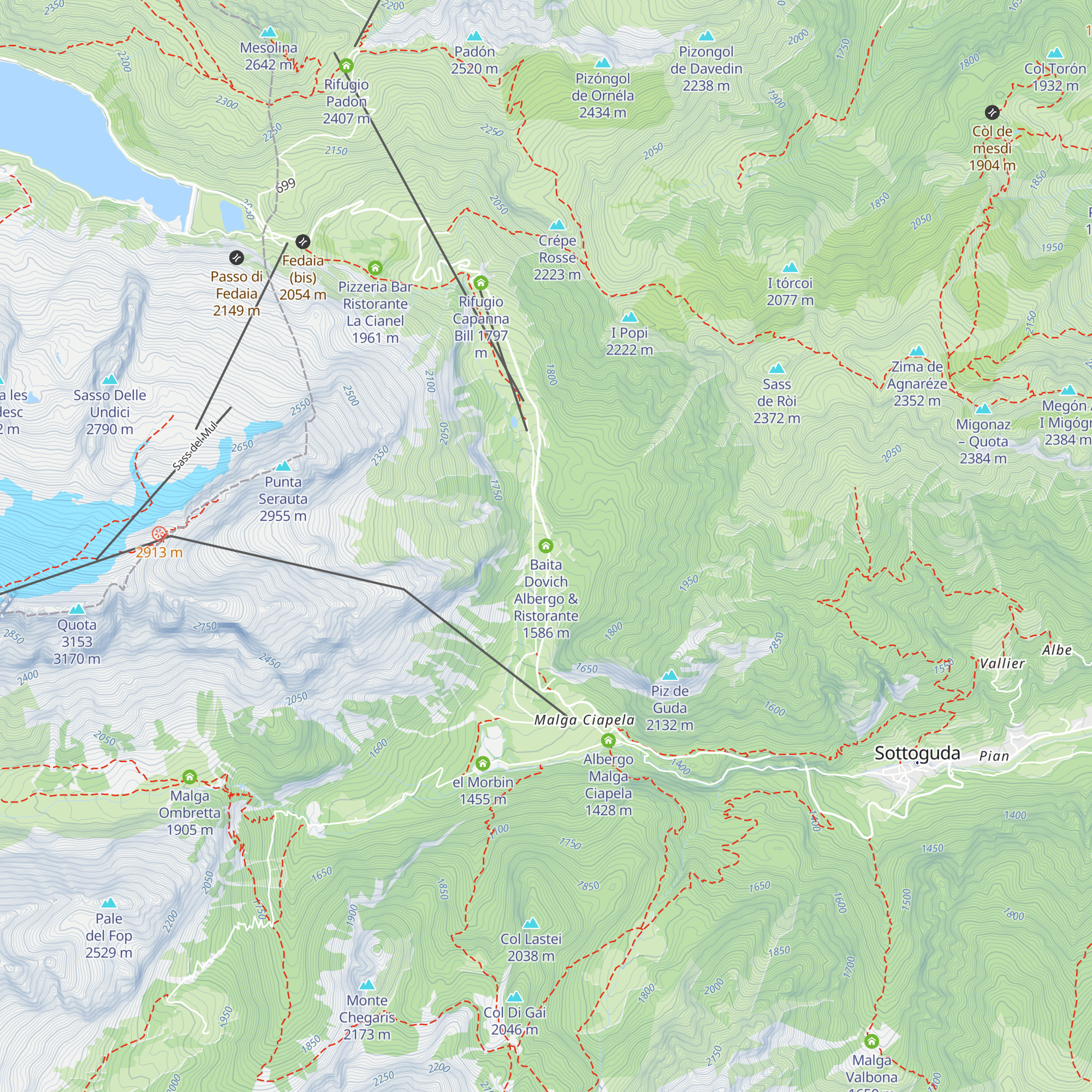 Baita Dovich Albergo & Ristorante map