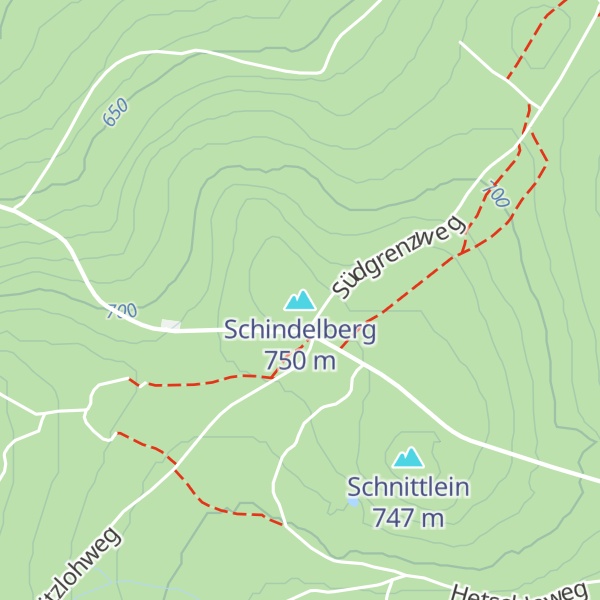 Map of Schindelberg