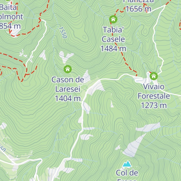 Map of Rifugio Lagazzon