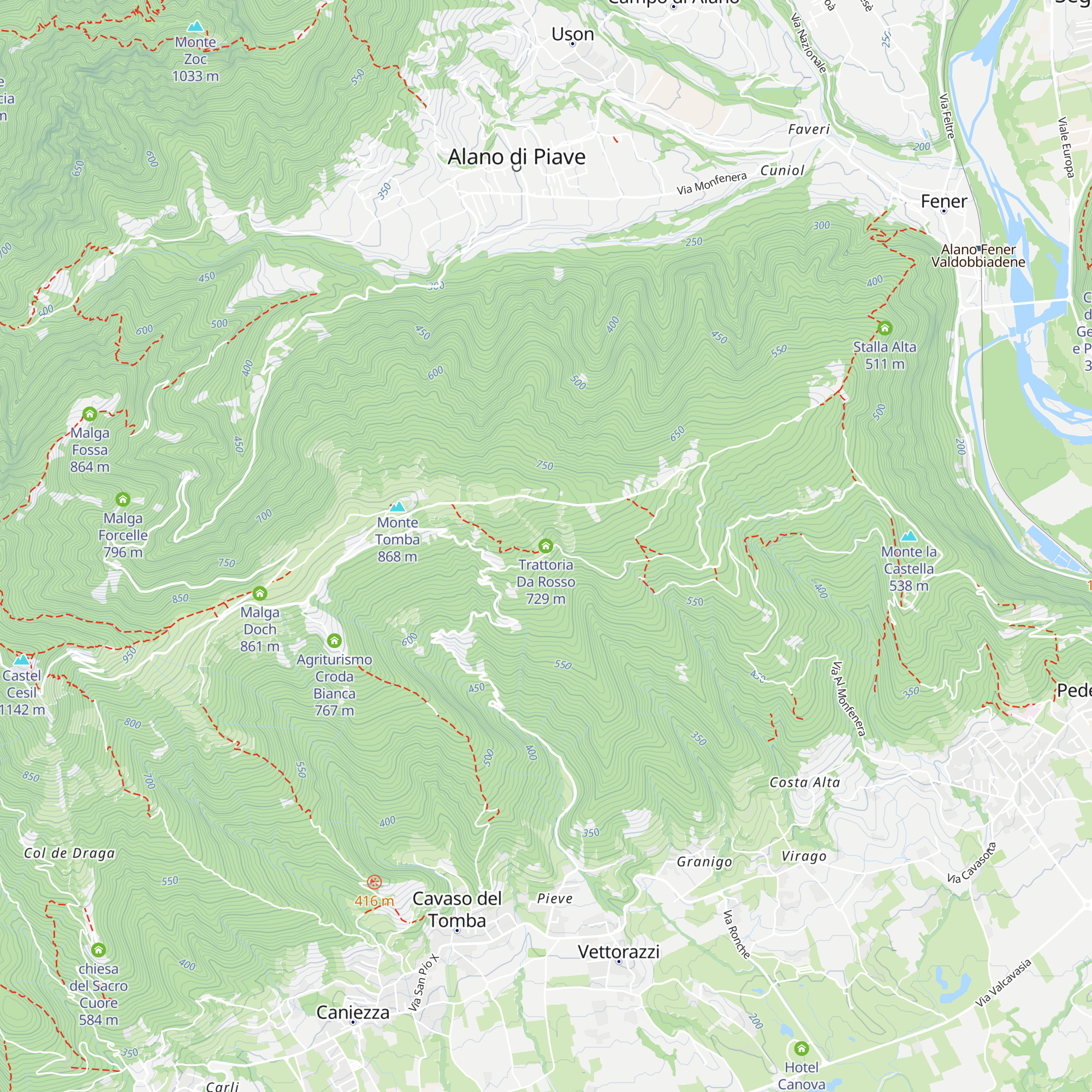 Trattoria Da Rosso map