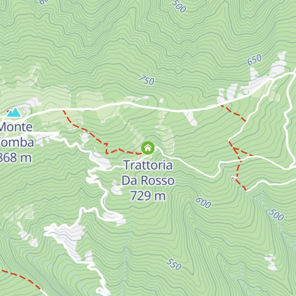 Map of Trattoria Da Rosso