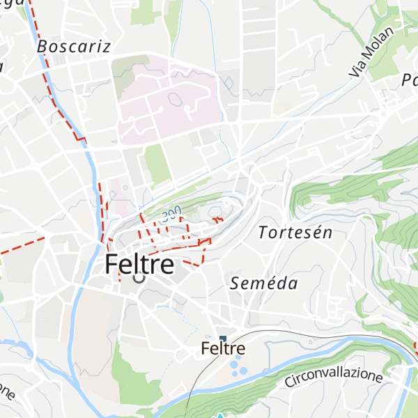 Map of Castello di Alboino