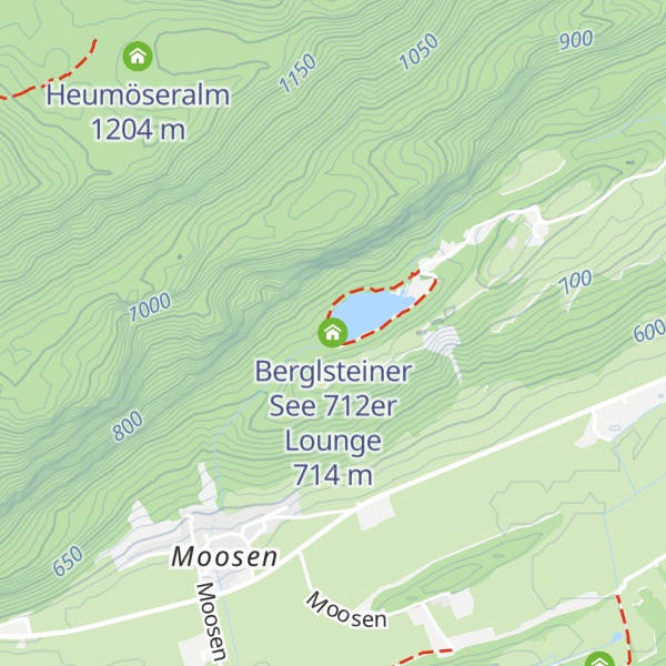 Map of Berglsteiner See 712er Lounge