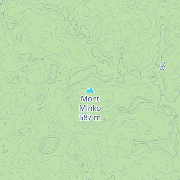 Map of Mont Minko