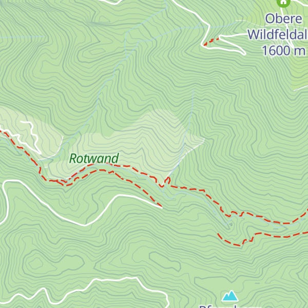 Map of Petzingalm