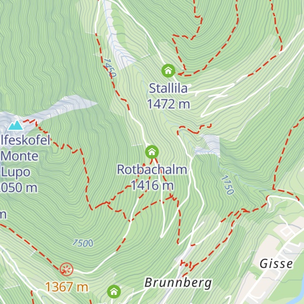 Map of Rotbachalm