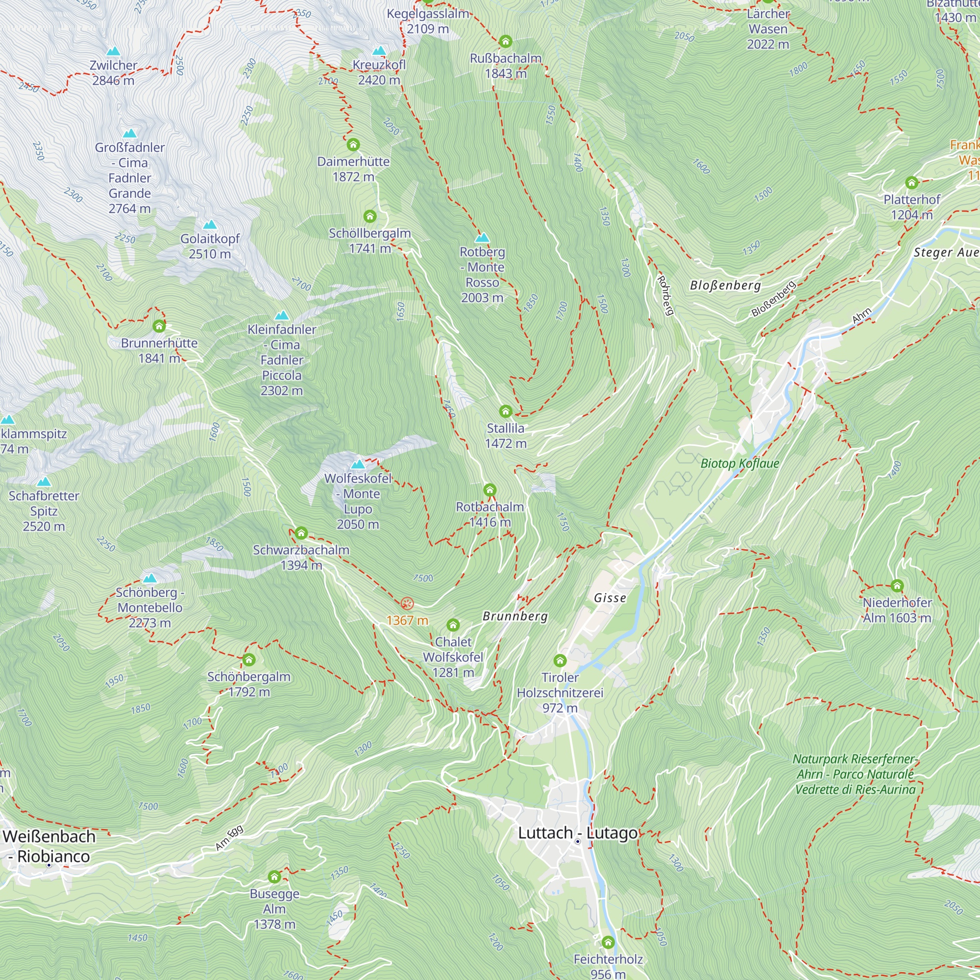 Rotbachalm map