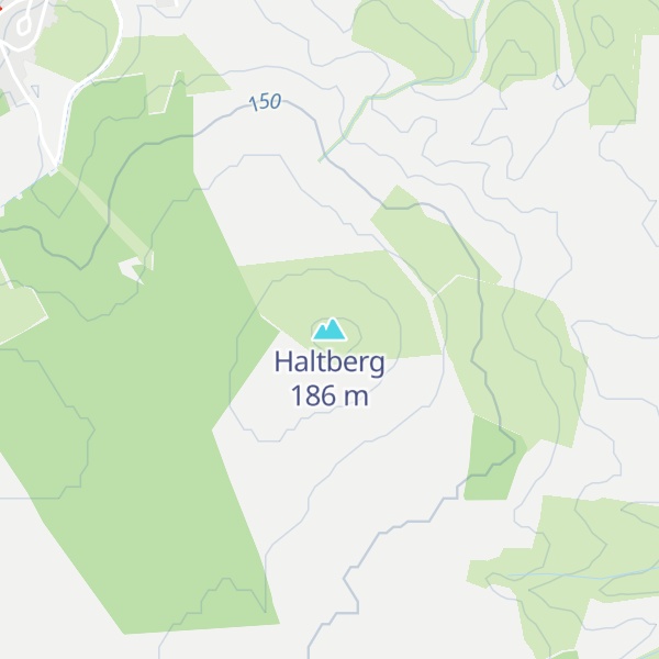 Map of Haltberg