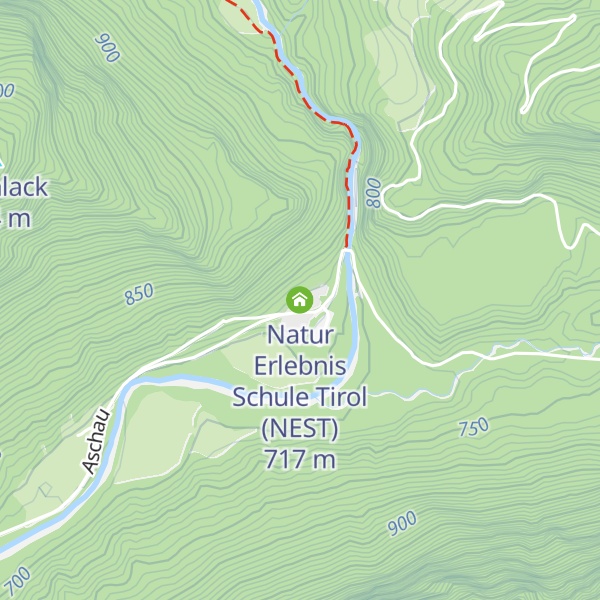 Map of Natur Erlebnis Schule Tirol (NEST)
