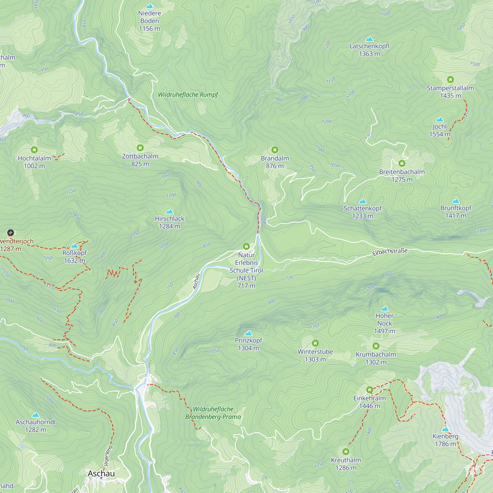 Natur Erlebnis Schule Tirol (NEST) map