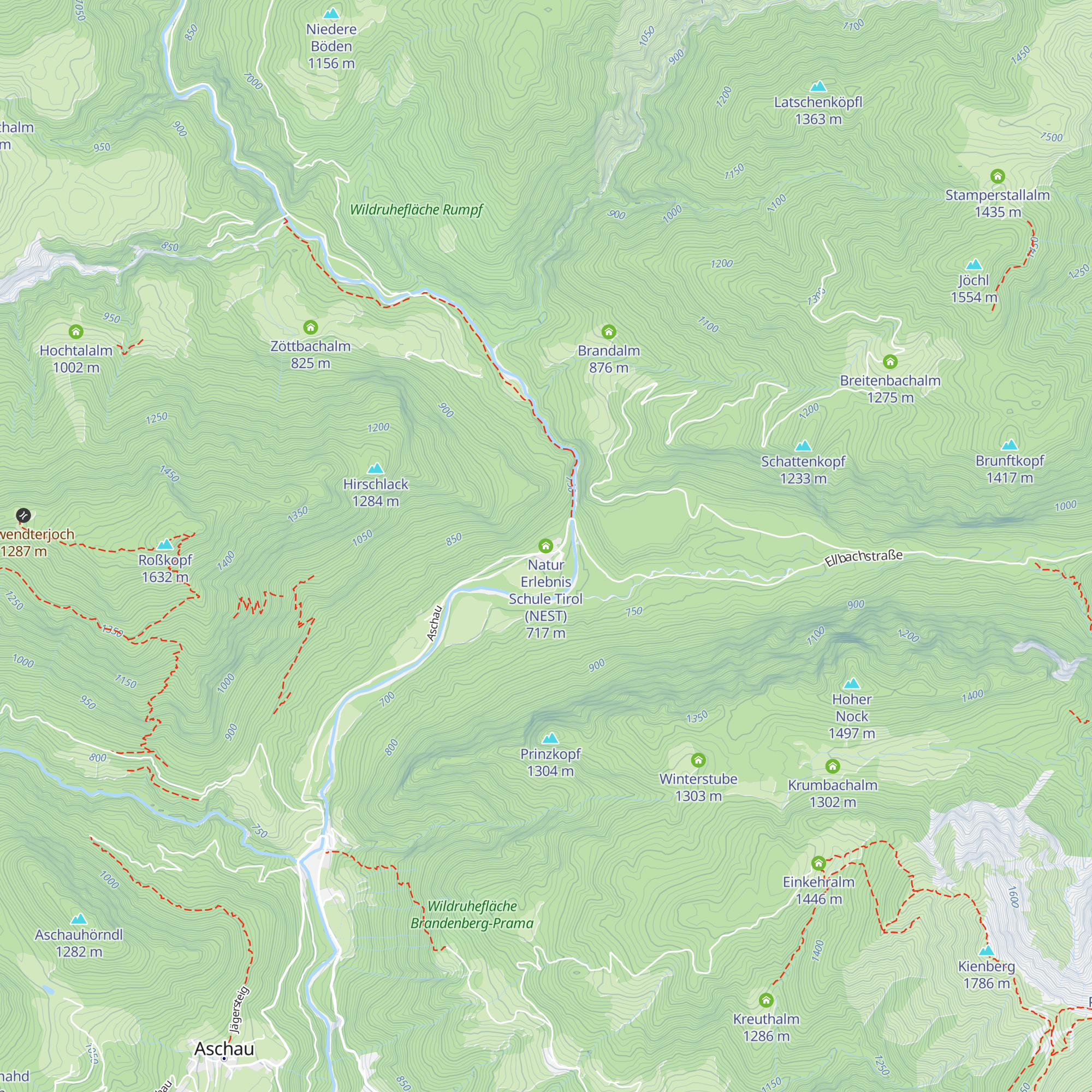 Natur Erlebnis Schule Tirol (NEST) map
