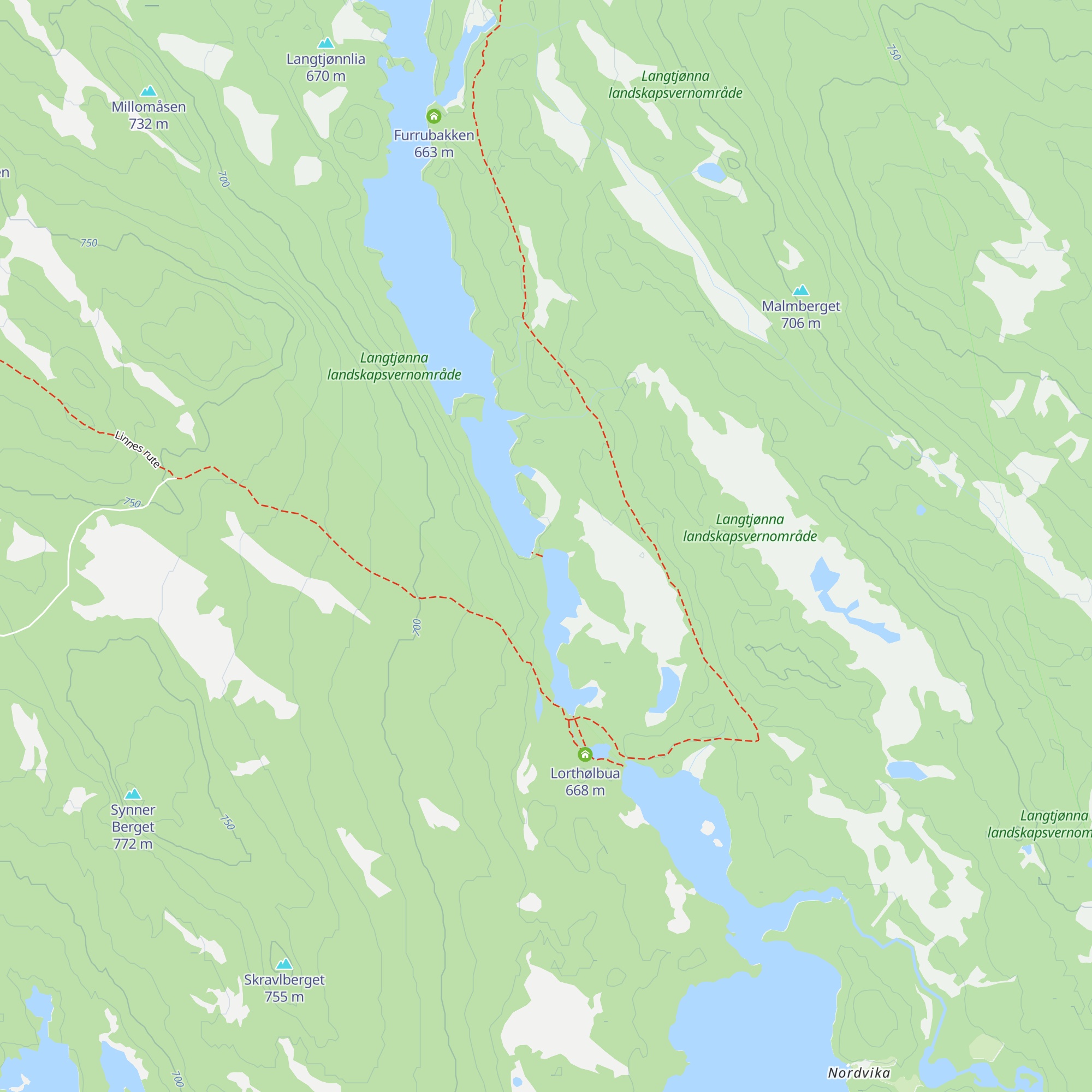 Litjrennbua map