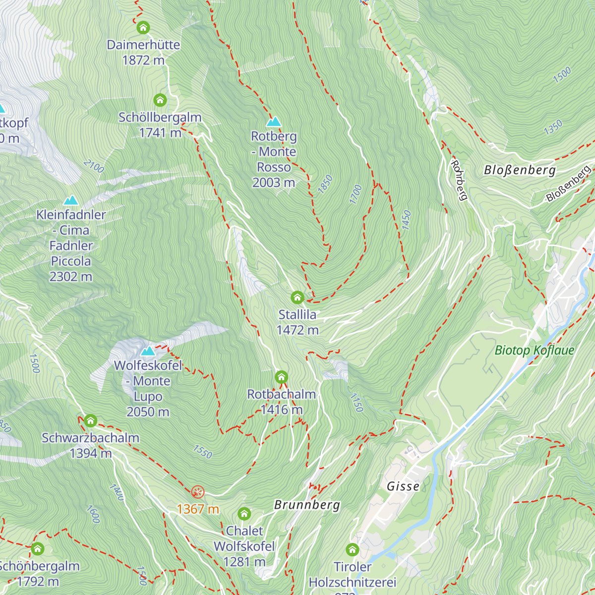 Stallila map